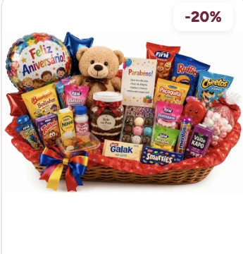 Cesta Aniversário Infantil